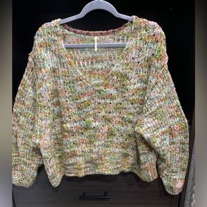 Free People knit sweater S